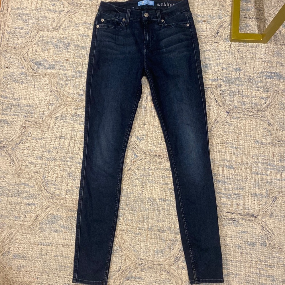 COPY - 7 for all mankind b(air) the skinny size 25